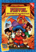 Fievel skatten på Manhattan VHS 1998 video poster 