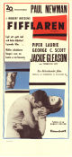 Fifflaren 1961 poster Paul Newman Jackie Gleason Piper Laurie Robert Rossen Sport Gambling