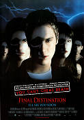 Final Destination 2000 movie poster Devon Sawa Ali Larter Kerr Smith James Wong