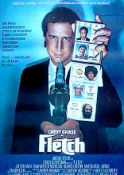 Fletch 1985 movie poster Chevy Chase Joe Don Baker Dana Wheeler-Nicholson Michael Ritchie