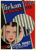 Flickan från mörkrets hus 1931 poster Sylvia Sidney