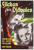 The Girl and the Devil 1944 movie poster Gunn Wållgren Stig Järrel Sven Miliander Hampe Faustman