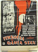 Flickorna från Gamla Stan 1934 movie poster Edvard Persson Gideon Wahlberg Karin Ekelund Schamyl Bauman Find more: Stockholm