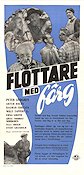 Flottare med färg 1952 movie poster Gösta Snoddas Nordgren Peter Lindgren Artur Rolén Dagmar Ebbesen Ragnar Frisk Celebrities