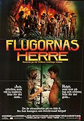 Lord of the Flies 1990 movie poster Balthazar Getty Chris Furrh Danuel Pipoly Harry Hook Writer: William Golding Kids