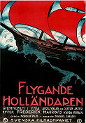 Den flyvende Hollaender 1919 movie poster Carlo Wieth Inger Nybo Emanuel Gregers Ships and navy Denmark