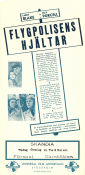 Flygpolisens hjältar 1938 poster Larry J Blake Dick Purcell Beryl Wallace John Rawlins Flyg