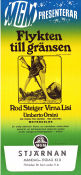 Flykten till gränsen 1967 poster Rod Steiger Virna Lisi Umberto Orsini Pasquale Festa Campanile