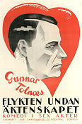 Die Flucht in die Ehe 1922 movie poster Stella Arbenina Gunnar Tolnaes Artur Retzbach