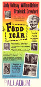 Född igår 1950 poster Judy Holliday William Holden Broderick Crawford George Cukor