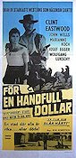 A Fistful of Dollars 1964 movie poster Clint Eastwood Marianne Koch Sergio Leone