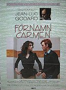 Prenom Carmen 1984 movie poster Maruschka Detmers Jean-Luc Godard