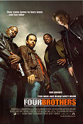 Four Brothers 2005 movie poster Mark Wahlberg Tyrese Gibson André 3000 John Singleton