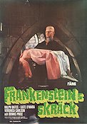 Horror of Frankenstein 1971 poster Ralph Bates Jimmy Sangster