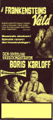 Frankenstein 1970 1958 poster Boris Karloff Howard W. Koch