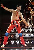 Queen 1981 movie poster Freddie Mercury Rock and pop