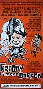 Freddy klarar biffen 1968 movie poster Carl-Gustaf Lindstedt Arne Källerud