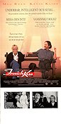 French Kiss 1995 movie poster Meg Ryan Kevin Kline Timothy Hutton Lawrence Kasdan Romance