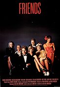 Friends 1988 movie poster Lena Olin Dennis Christopher Helena Bergström Stellan Skarsgård