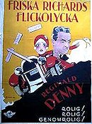 Red Hot Speed 1929 movie poster Reginald Denny Cars and racing