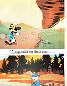 Full rulle med Kalle Anka 1973 lobby card set Kalle Anka Donald Duck