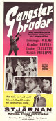 Gangsterbrudar 1955 poster Dominique Wilms Claudine Dupuis Louise Carletti Raoul André