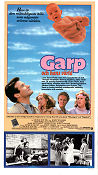 The World According to Garp 1982 movie poster Robin Williams Glenn Close Mary Beth Hurt John Lithgow George Roy Hill Kids