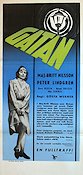 Gatan 1949 movie poster Maj-Britt Nilsson Peter Lindgren Keve Hjelm Gösta Werner