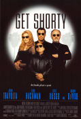 Get Shorty 1995 movie poster John Travolta Danny de Vito Gene Hackman Rene Russo Barry Sonnenfeld