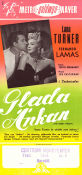The Merry Widow 1952 movie poster Lana Turner Fernando Lamas Una Merkel Curtis Bernhardt Musicals