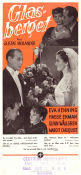Glasberget 1953 poster Eva Henning Gustaf Molander