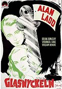 The Glass Key 1942 movie poster Alan Ladd Veronica Lake