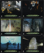 Godzilla 1998 large lobby cards Matthew Broderick Roland Emmerich