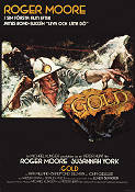 Gold 1974 poster Roger Moore Peter R Hunt
