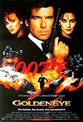 Goldeneye 1995 poster Pierce Brosnan Izabella Scorupco Sean Bean Martin Campbell