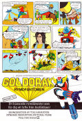 Goldorak rymdfantomen 1977 poster Joji Yanami Go Nagai Animerat Hitta mer: Anime Filmen från: Japan Från TV