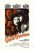 The Good German 2006 movie poster George Clooney Cate Blanchett Steven Soderbergh Find more: Nazi