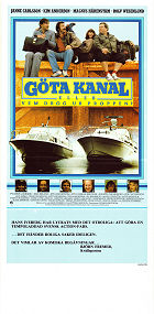 Göta kanal 1981 poster Janne Carlsson Hans Iveberg