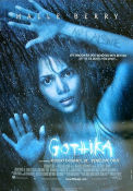 Gothika 2003 movie poster Halle Berry Penelope CruzRobert Downey Jr Mathieu Kassovitz