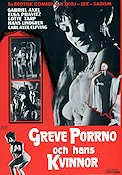 Greve porrno och hans kvinnor 1967 movie poster Gabriel Axel Mac Ahlberg Denmark