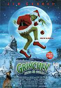 How the Grinch Stole Christmas 2000 movie poster Jim Carrey Taylor Momsen Kelley Ron Howard Holiday