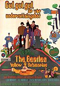 Yellow Submarine 1968 movie poster Beatles Paul McCartney John Lennon George Dunning Ships and navy Rock and pop Animation Musicals