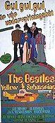 Yellow Submarine 1968 movie poster Beatles Paul McCartney George Dunning Ships and navy Rock and pop Animation