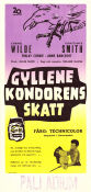 Gyllene kondorens skatt 1953 poster Cornel Wilde Constance Smith Finlay Currie Otto Preminger