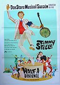 Half a Sixpence 1968 movie poster Tommy Steele Julia Foster Musicals