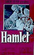 Hamlet 1948 movie poster Laurence Olivier Writer: William Shakespeare