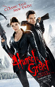 Hansel and Gretel Witch Hunters 2013 movie poster Jeremy Renner Gemma Arterton Tommy Wirkola