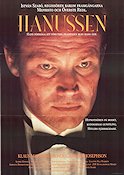 Hanussen 1988 movie poster Klaus Maria Brandauer Erland Josephson Ildiko Bansagi Istvan Szabo Find more: Nazi