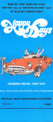Happy Days 1975 movie poster Georgina Spelvin Cindy West Beau Buchanan Cars and racing
