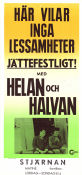 Här vilar inga lessamheter 1932 poster Laurel and Hardy Stan Laurel Oliver Hardy Helan och Halvan